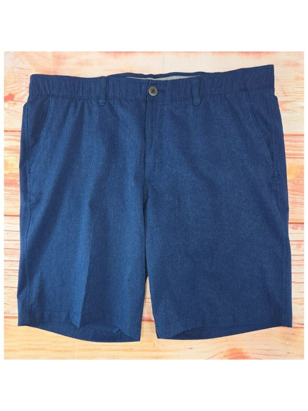 Under Armour Mens Blue Casual Shorts Size 40